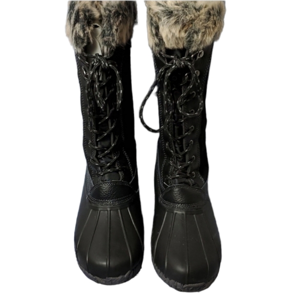 Sporto Shoes - SPORTO 8.5M NATASHA BLACK DUCK WINTER WET BOOTS